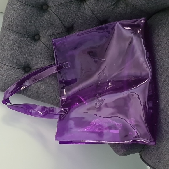 Thick jelly plastic roxy bag beach bag - Picture 2 of 6